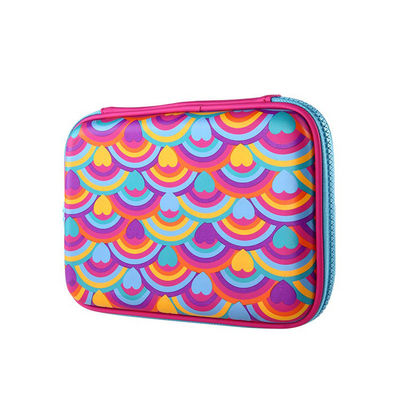 맞춤형 EVA 필통 휴대용 지퍼 디자인 가볍고 내구성이 뛰어난 재사용 가능한 친환경 문구 수납 가방 (어린이 및 학생용)