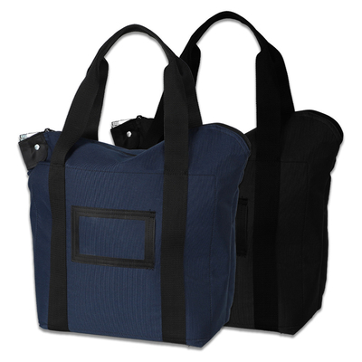 1400 DENIER 코르두라 잠금 택배자 수송 준비 - 17W × 14H × 6D