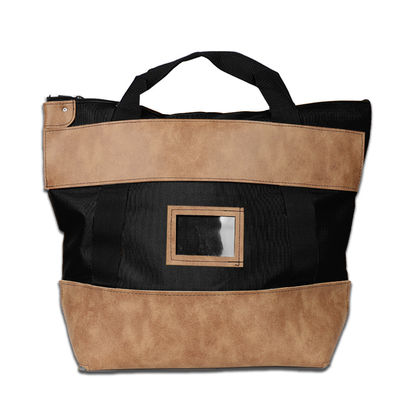 1000d 나일론 가죽 잠금 택배 가방 - 22w X 18h X 7d - 주문형