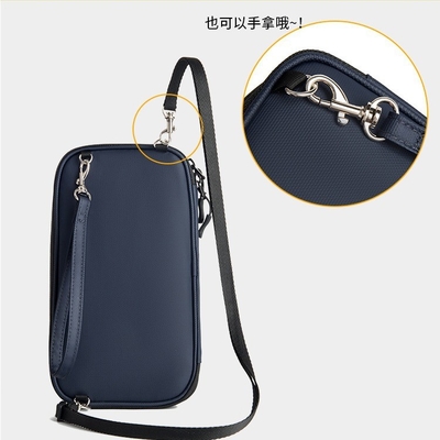 새로운 다기능 카드 가방 해외 여행용 휴대용 문서 가방 RFID 방수 MULTI-CARD NECK