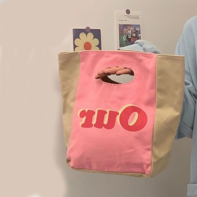 패션 틈새 디자인 귀여운 클루치 가방 토테 가방 캐주얼 여행자 점심 상자 가방 메이크업 가방 저장 가방
