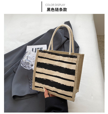 토테백 캔버스 캔버스 캔버스 소녀 새 인쇄된 토테백 휴대용 벤토 점심 상자 작업