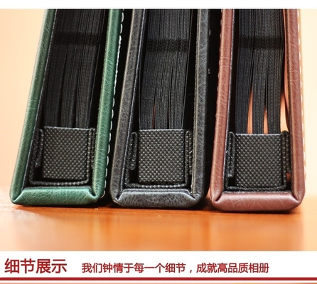 LEATHER 6 &quot;사진 앨범 가족 앨범 앨범 240 간격 비즈니스 사무실 사진 앨범 가방 앨범