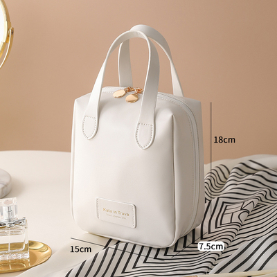 MAKEUP BAG 2023 NEW 휴대용 대용량 방수 여행용 휴대용 화장품 및 피부 관리 보관 가방