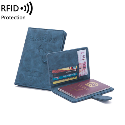 도둑질 방지 새로운 여행 다기능 여권 티켓 문서 보호 케이스 RFID 팩 카드 가방
