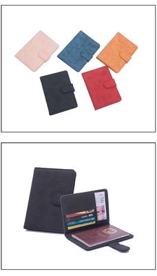도둑질 방지 새로운 여행 다기능 여권 티켓 문서 보호 케이스 RFID 팩 카드 가방
