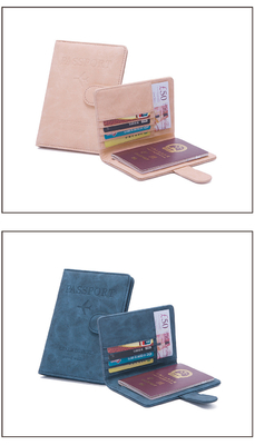 도둑질 방지 새로운 여행 다기능 여권 티켓 문서 보호 케이스 RFID 팩 카드 가방