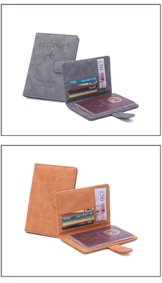 도둑질 방지 새로운 여행 다기능 여권 티켓 문서 보호 케이스 RFID 팩 카드 가방
