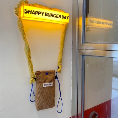 코르두로이 크로스보디 전화 가방 크로스보디 어깨 가방 여자 걸음걸이 미니 저장 가방