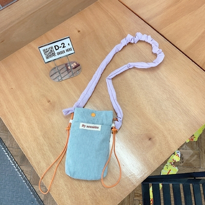 코르두로이 크로스보디 전화 가방 크로스보디 어깨 가방 여자 걸음걸이 미니 저장 가방
