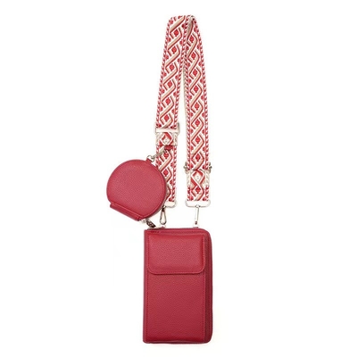 2024 NEW INS CROSSBODY BAG NICHE DESIGN 여자 어깨 가방 패션 휴대폰 가방 단순 가방
