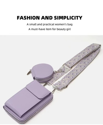 2024 NEW INS CROSSBODY BAG NICHE DESIGN 여자 어깨 가방 패션 휴대폰 가방 단순 가방