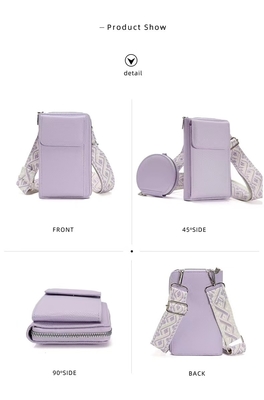 2024 NEW INS CROSSBODY BAG NICHE DESIGN 여자 어깨 가방 패션 휴대폰 가방 단순 가방