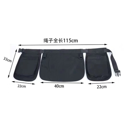야외 MULTI-FUNCTIONAL MULTI-POCKET ZIPPER FANNY PACK 스포츠 패션 벨트 에프론 허리 봉지
