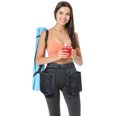 야외 MULTI-FUNCTIONAL MULTI-POCKET ZIPPER FANNY PACK 스포츠 패션 벨트 에프론 허리 봉지