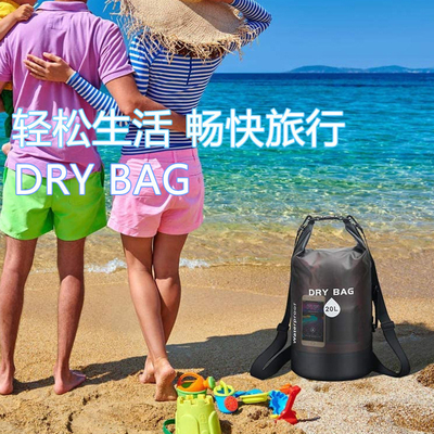 해수욕용 가방 방수용 가방 투명한 PVC 방수용 가방