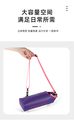 방수 가방 새 2L 방수 가방 PVC 수영 방수 가방 2인1 휴대 전화 방수 가방 수영 가방