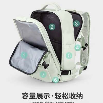 간단한 여행자 가방 여성용 용량이 크다 가벼운 무게가 크다 다기능 수하물 가방 짧은 여행