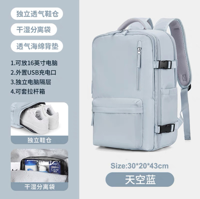 간단한 여행자 가방 여성용 용량이 크다 가벼운 무게가 크다 다기능 수하물 가방 짧은 여행