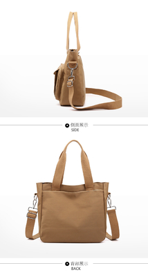 2024 NEW ATMOSPHERIC MOMMY BAG LARGE CAPITY 싱글 어깨 핸드 크로스보디 가방 나일론 천재 캐주얼 여자 어깨