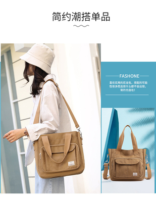 2024 NEW ATMOSPHERIC MOMMY BAG LARGE CAPITY 싱글 어깨 핸드 크로스보디 가방 나일론 천재 캐주얼 여자 어깨