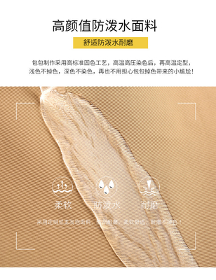2024 NEW ATMOSPHERIC MOMMY BAG LARGE CAPITY 싱글 어깨 핸드 크로스보디 가방 나일론 천재 캐주얼 여자 어깨