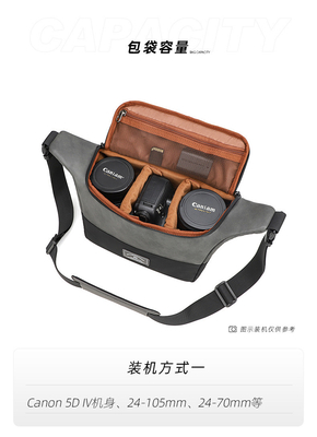 국경을 넘나드는 새로운 PU 단 어깨 크로스 보디 카메라 가방 SLR 카메라 가방 사진 디지털 카메라 가방 렌즈 저장 가방