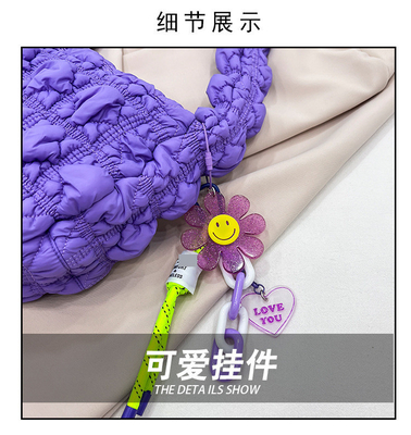 미니 어깨 가방 클라우드 가방 모든 것 스타일리시 하복 가방 플레어된 가방 달콤한 여자 가방
