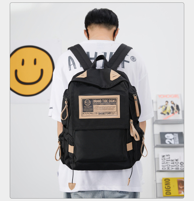 남자 배낭 여자 대학생 단순 디자인 감각 컴퓨터 가방 학교 가방
