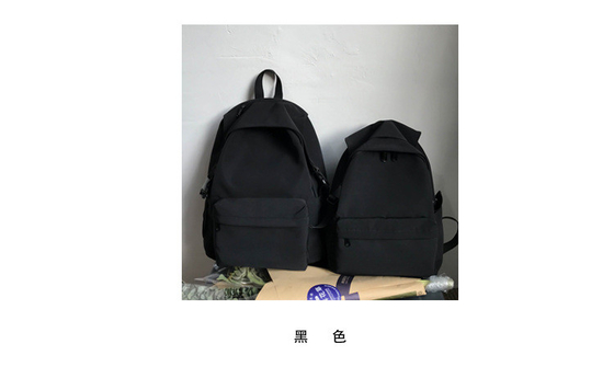 남자 배낭 여자 대학생 단순 디자인 감각 컴퓨터 가방 학교 가방