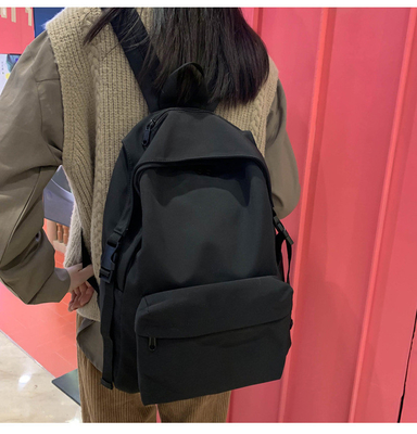 남자 배낭 여자 대학생 단순 디자인 감각 컴퓨터 가방 학교 가방