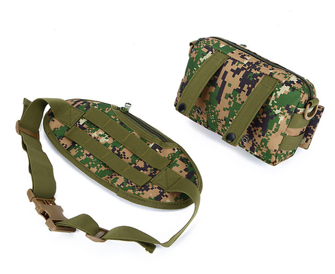 CAMO 야외 작은 허리 팩을 분리 할 수 있습니다 세 가지 사용 조합 허리 팩 스포츠 전술 허리 커버 단일 쇼
