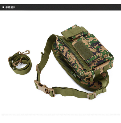 CAMO 야외 작은 허리 팩을 분리 할 수 있습니다 세 가지 사용 조합 허리 팩 스포츠 전술 허리 커버 단일 쇼