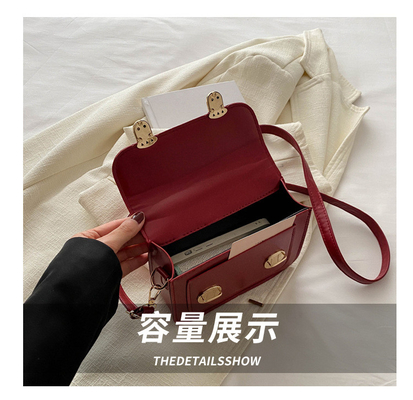 SENIOR SENSE OF RETRO SMALL BAG WOMEN 2024 NEW SUMMER FASHION FOREIGN STYLE SHOULDER BAG 소형, 모든 것이 없던 핸드백