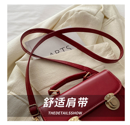 SENIOR SENSE OF RETRO SMALL BAG WOMEN 2024 NEW SUMMER FASHION FOREIGN STYLE SHOULDER BAG 소형, 모든 것이 없던 핸드백