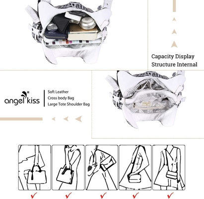ANGELKISS HOBO 여자용 지갑과 핸드백