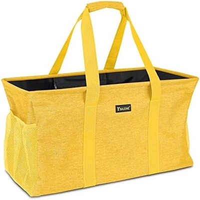 발레인 EXTRA LARGE UTILITY TOTE BAG WITH WIRE FRAME FOR STORE (블루, 16.5'X14'X10'')