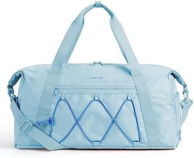 BAGSMART 체육관 가방 신발 칸막이와 젖은 주머니, 가벼운 스포츠 여행 듀펠 가방, C TO STORE 스포츠 신발 물
