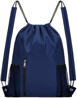 BEEGREEN DRAWSTRING-BACK-GYM-BAG, LARGE SPORTS BAG, STRING RUCKPACK CINCH BAG 남녀용 빨강