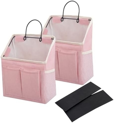 2 팩 벽에 매달린 가방 조직자 바닷가 침실 부엌 기숙사 기숙사 필수품 RV 저장 및