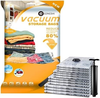12 패키지 진공 저장 가방 (3 X JUMBO, 3 X LARGE, 3 X MEDIUM, 3 X SMALL)