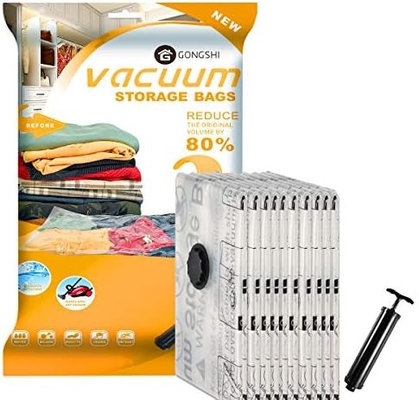 12 패키지 진공 저장 가방 (3 X JUMBO, 3 X LARGE, 3 X MEDIUM, 3 X SMALL)