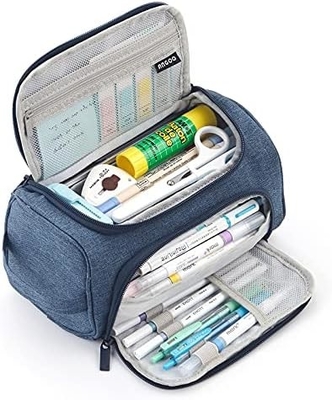 HVOMO 큰 용량 펜스 케이스 높은 큰 저장 포스 마커 펜 케이스 여행 간단한 서류 가방을 학교 대학