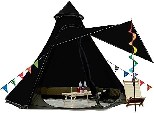 12'x10'x8'돔 캠핑 텐트 5-6인 4시즌 더블 레이어 방수 반UV 풍력 텐트 가족 야외 캠핑