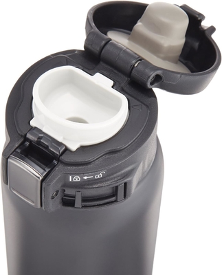 Zojirushi SM-SA60BA 스테인리스 스틸 진공 격리 머그, 1 카운트 (1개 패키지), 검은색, 20온스