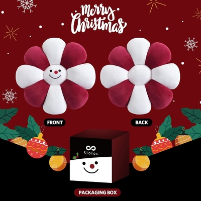꽃 베개,꽃 모양 던지기 베개 크리스마스 장식 꽃 바닥 베개, 앉는 베개, 귀여운 방 장식 &amp; 플러시