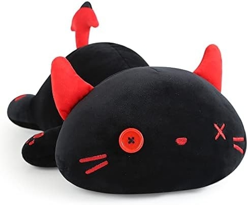 Onsoyours 귀여운 고양이 플러시 장난감 25.5 인치 stuffed 동물 애완 동물 키티 부드러운 애니메이션 고양이의 큰 플러시 키드 (백색 A, 25.5