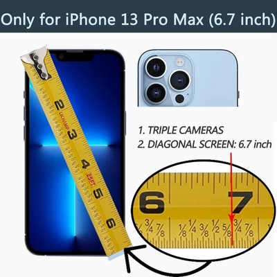 아이폰 13 프로 맥스 카드 소지, 360° 회전 반지 소지, 가죽 소지 카드 슬롯 케이스, RFID 충격 방지 커버