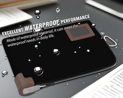 현금 가방, 잠금 있는 공무원 가방, 2개의 열쇠, 방수 문서 가방, 지퍼가 있는 돈 가방, 11.7 X 8.3 인치, 예금 가방 및 여행 지갑 여권, 현금, 체크, 신용 카드를 보호