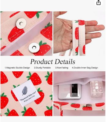 여자 여자, 큰 용량 코드루로이 재사용 식료품 배낭